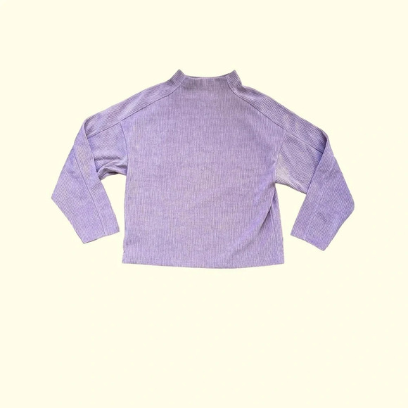 Madewell Striped Jacquard Funnelneck Top - Picture 3 of 6